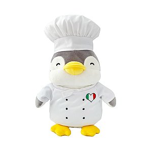 PELUCIA PINGUIM  - COZINHEIRO ITALIANO