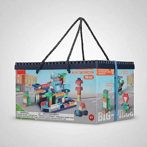 Blocos de Construção de Peças Grandes (150 peças) MINISO