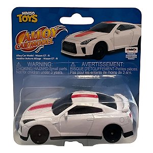 BRINQUEDO CARRINHO DE METAL NISSAN GT-R MINISO TOYS
