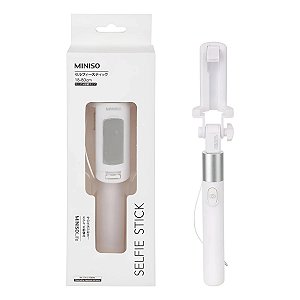 Bastão Haste Pau De Selfie Miniso Original Ajustável 80cm