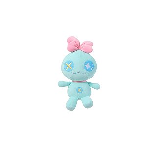 Pelúcia Fofinha Scrump Stitch Disney Original Miniso