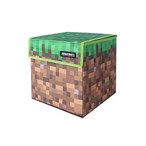 Caixa Organizadora Resistente Minecraft Gamer Fofa Miniso