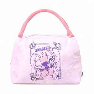 Bolsa Térmica Fofa Stitch Angel Disney Original Miniso