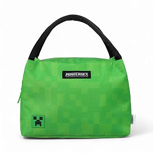 Lancheira Térmica Infantil Minecraft Fofa Original Miniso