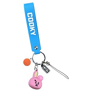 Pingente BT21 Cooky Miniso Para Celular Bolsa Chave