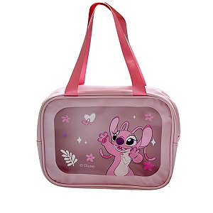 Bolsa fofa Necessaire de viagem Angel Disney Miniso