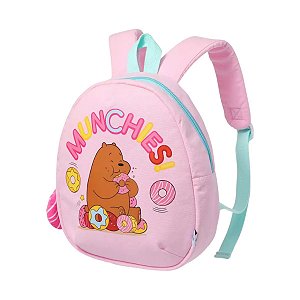 Mochila Infantil We Bare Bears Pardo Miniso Original