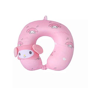 Almofada Pillow My Melody + Máscara Sanrio Miniso