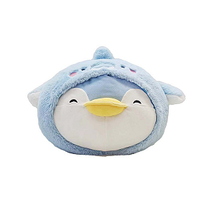 Almofada Travesseiro De Pelucia Pinguim Oceano Miniso
