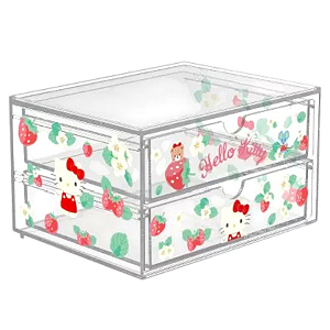 Organizador de Objetos Maquiagem Hello Kitty Sanrio Miniso