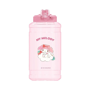 Garrafa De Plástico Resistente My Melody Sanrio 1,9ml Miniso
