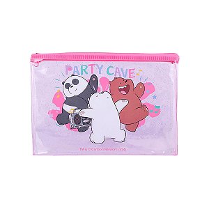 ESTOJO RETANGULAR URSO SEM CURSO PARTY CAVE MINISO 20X14,5CM