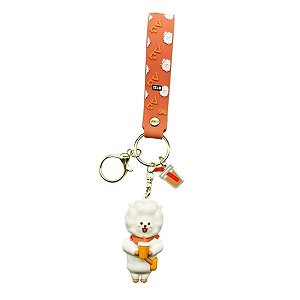 CHAVEIRO DA COLEÇÃO BT21 RJ MINISO 12 CM.