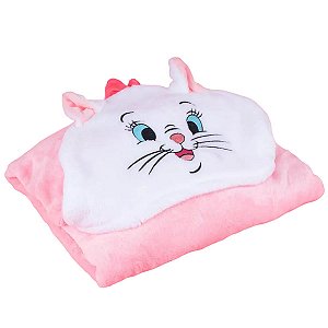 Cobertor Infantil Naninha Disney 140x90 Cm Miniso Gata Marie
