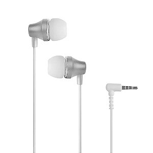 FONE DE OUVIDO MODELO AURICULAR EM CAPSULA .BRANCO