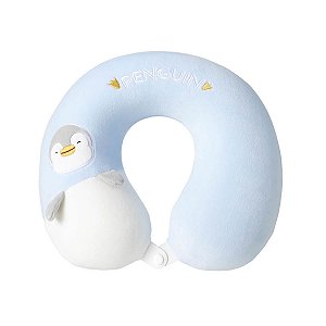 Almofada Travesseiro Pinguim Fofo Pelúcia Miniso