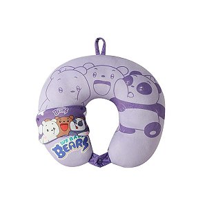 ALMOFADA PESCOÇO COM MÁSCARA WE BABY BEARS MINISO