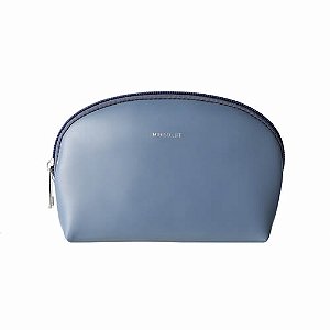 NECESSAIRE OVAL MINISO LIFE AZUL CLARO PEQUENA