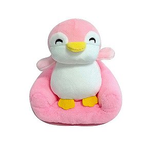 PINGUIM DE PELÚCIA NO SOFÁ DE 16 CM