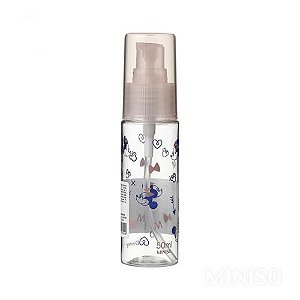 Frasco Porta Líquido 50ml Pump Minnie Disney Miniso