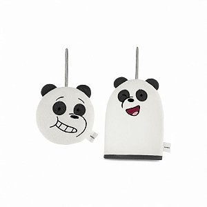 Kit Esponja E Luva Banho Panda We Bare Bears Miniso
