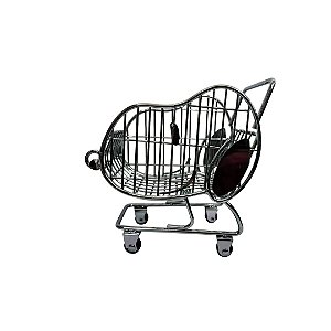 CARRINHO DE METAL DECORATIVO SNOOPY MINISO