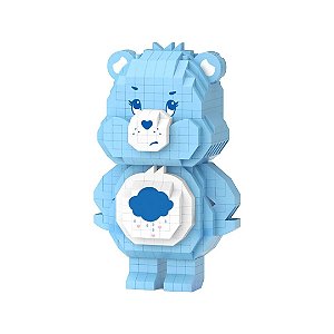 BLOCO MONTAR URSINHO CARINHOSO AZUL MINISO 450 PÇS