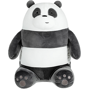 Urso de Pelúcia We Bare Bears Panda Gigante Macio Miniso