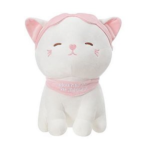 Pelúcia Gatinha Oriental Fofinha Premium Antialérgico Miniso