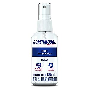 Spray Antisséptico Higienizador De Mãos Bacfree CLASSICO 60ML