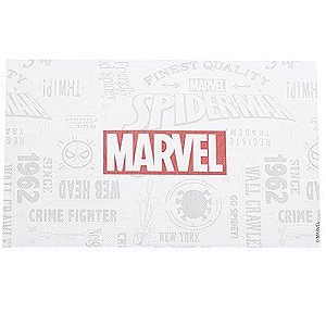JOGO AMERICANO SÉRIE MARVEL COR BRANCO 2 UNIDADES