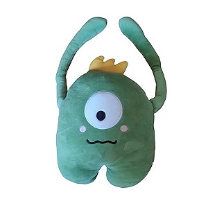 PELUCIA PEQUENO MONSTRO VERDE TAMANHO 25X24X14 CM.