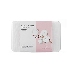 Almofadas de Algodão Facial Skincare 240 Peças Miniso