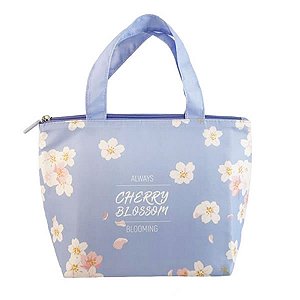 Bolsa Lancheira Térmica Sakura Blossom Original Miniso