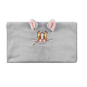 Toalha De Mão - Tom e Jerry - Tom - Cinza