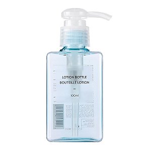 Frasco para loção - 100ml - Azul
