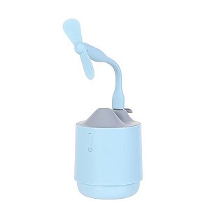 Umidificador De Ar Com Mini Ventilador USB Miniso