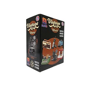 Blocos de Montar Bricko Vintage World- Modelo Surpresa