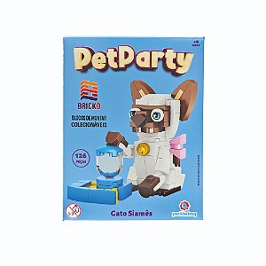 Blocos de Montar Bricko Pet Party - Modelo Surpresa