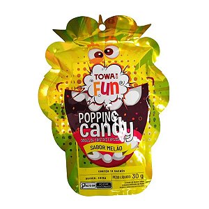 Bala Explosiva Towa Sabor Melão 30 g