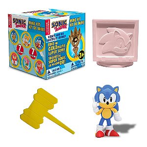 Kit de Escavação Surpresa Sonic Minekit- Modelo Surpresa