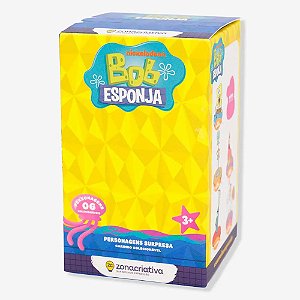 Carimbo Colecionável Bob Esponja - Blind Box- Modelo Surpresa