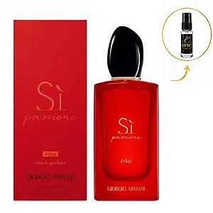Sì Passione Eclat Eau de Parfum Giorgio Armani Feminino - Decant