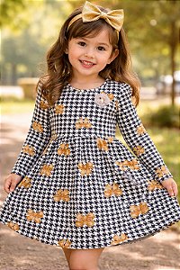 Vestido kyly Moletom com felpa