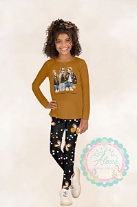 Conjunto Kyly Meia Estação Estampa floral