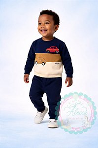 Conjunto kyly de Moletom Masculino Carros