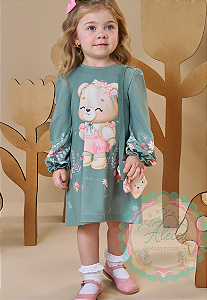 Vestido Infanti-Kukiê + Bolsa