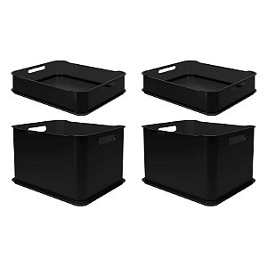 Conjunto de Caixas Organizadoras 4 Peças