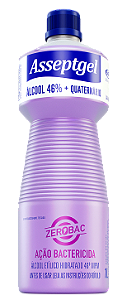 Desinfetante Asseptgel Zerobac Lavanda 1L