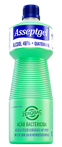 Desinfetante Asseptgel Zerobac Lemon 1L